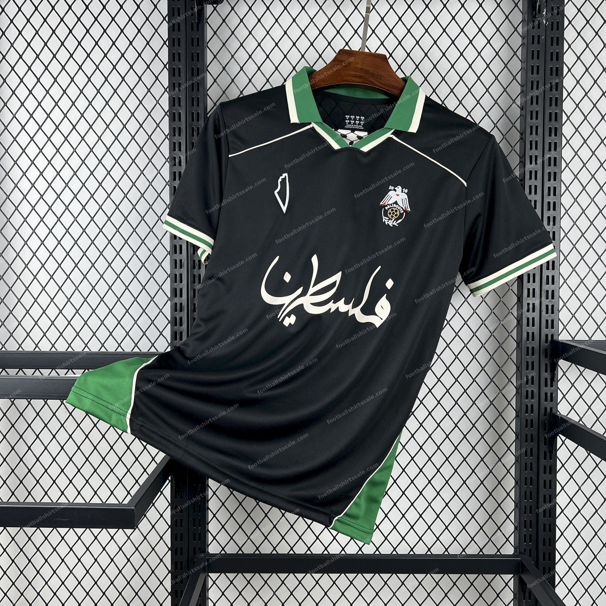 2025/2026 Palestine Paliroots Black Jersey