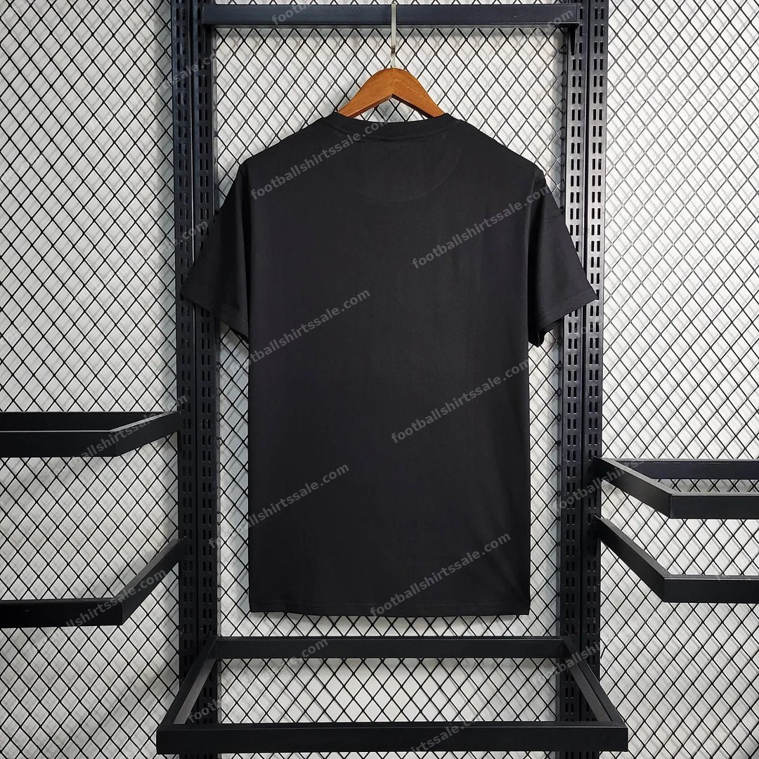 2023/2024 Paris Saint-Germain Black Balmain Shirt - Detail 1