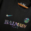 2023/2024 Paris Saint-Germain Black Balmain Shirt - Detail 4