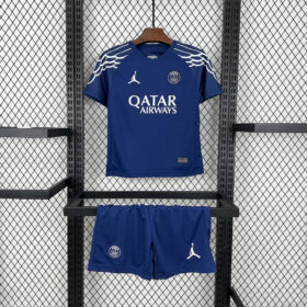 2024/2025 Paris Saint-Germain PSG Fourth Away Football Shirt Kids Size 1:1 Thai Quality