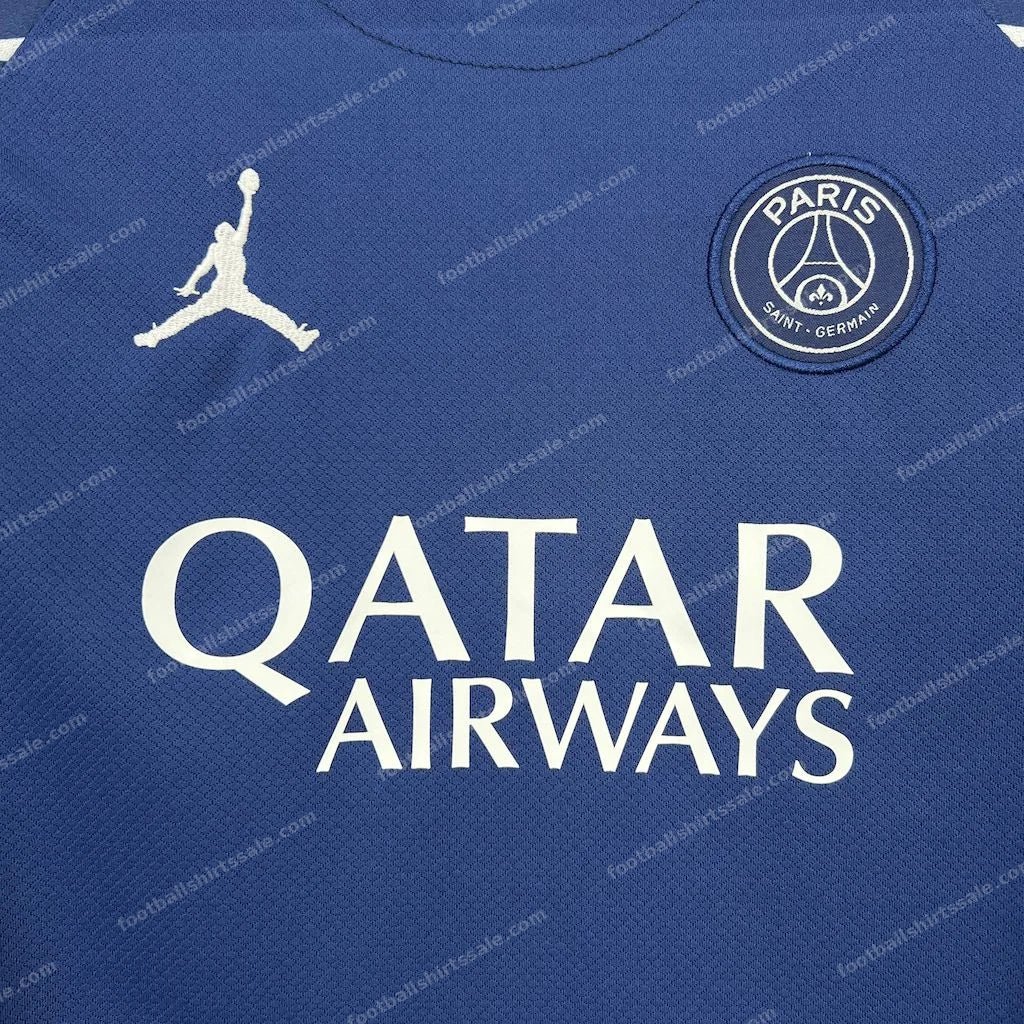 2024/2025 Paris Saint-Germain PSG Fourth Away Football Shirt Kids Size 1:1 Thai Quality - Detail 4