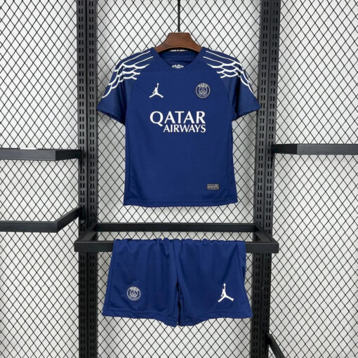 2024/2025 Paris Saint-Germain PSG Fourth Away Football Shirt Kids Size 1:1 Thai Quality