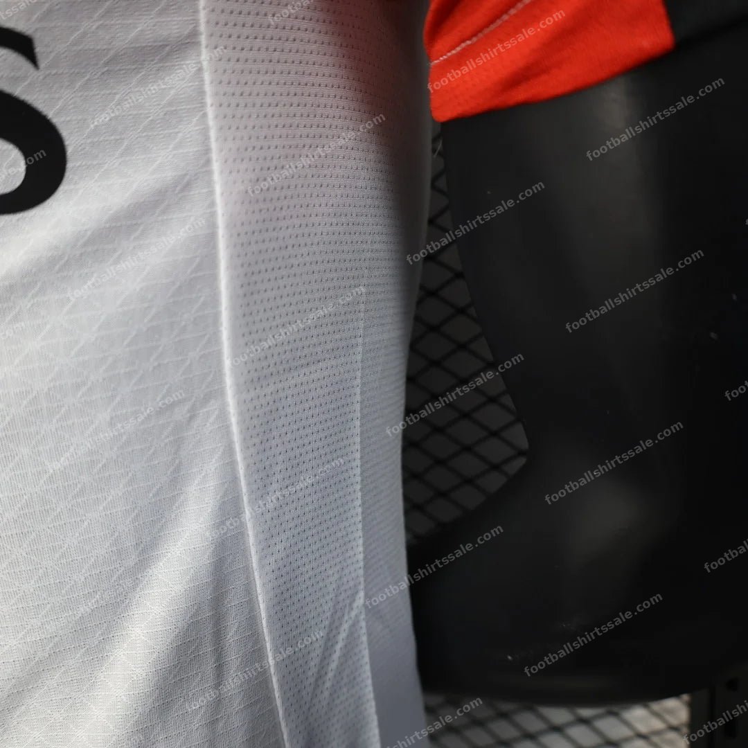 2025/2026 Player Version AC Milan Away Football Shirt - Detail 6