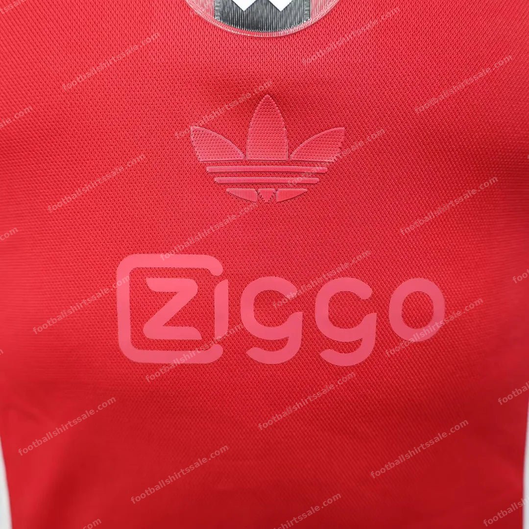 2025/2026 Player Version Ajax Anniversary Football Shirt - Detail 4