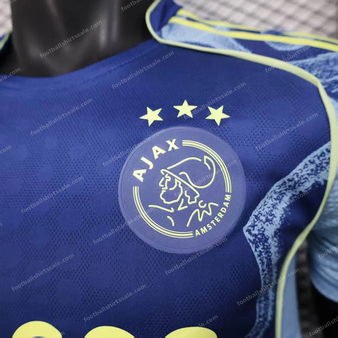 2025/2026 Player Version Ajax Away Football Shirt - Detail 5