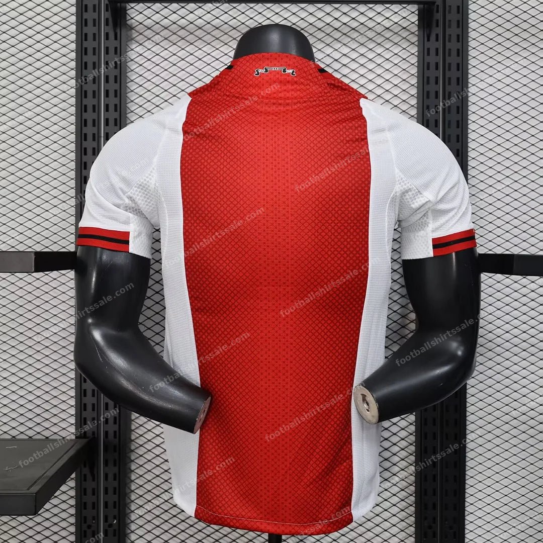 2025/2026 Player Version Ajax Home Football Shirt - Detail 1