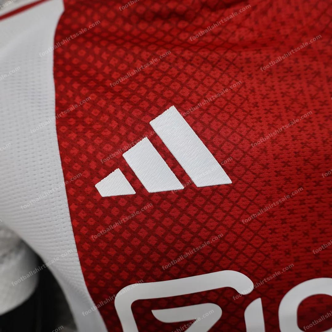 2025/2026 Player Version Ajax Home Football Shirt - Detail 3