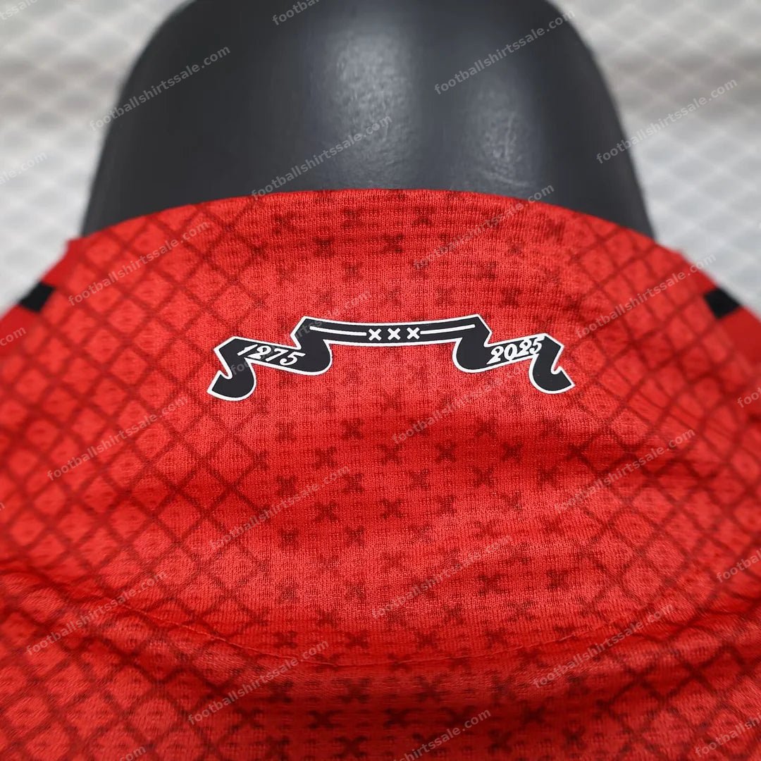 2025/2026 Player Version Ajax Home Football Shirt - Detail 6