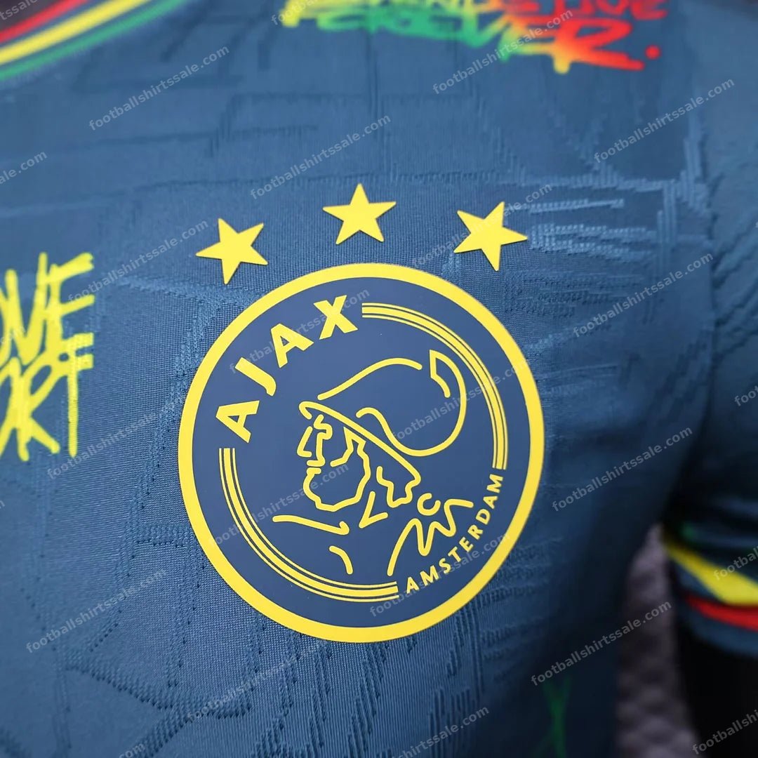 2025/2026 Player Version Ajax Special Edition Football Shirt - Detail 4
