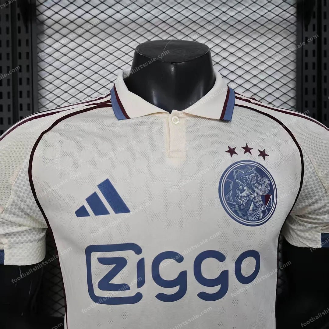 2025/2026 Player Version Ajax Third Away Football Shirt - Detail 2