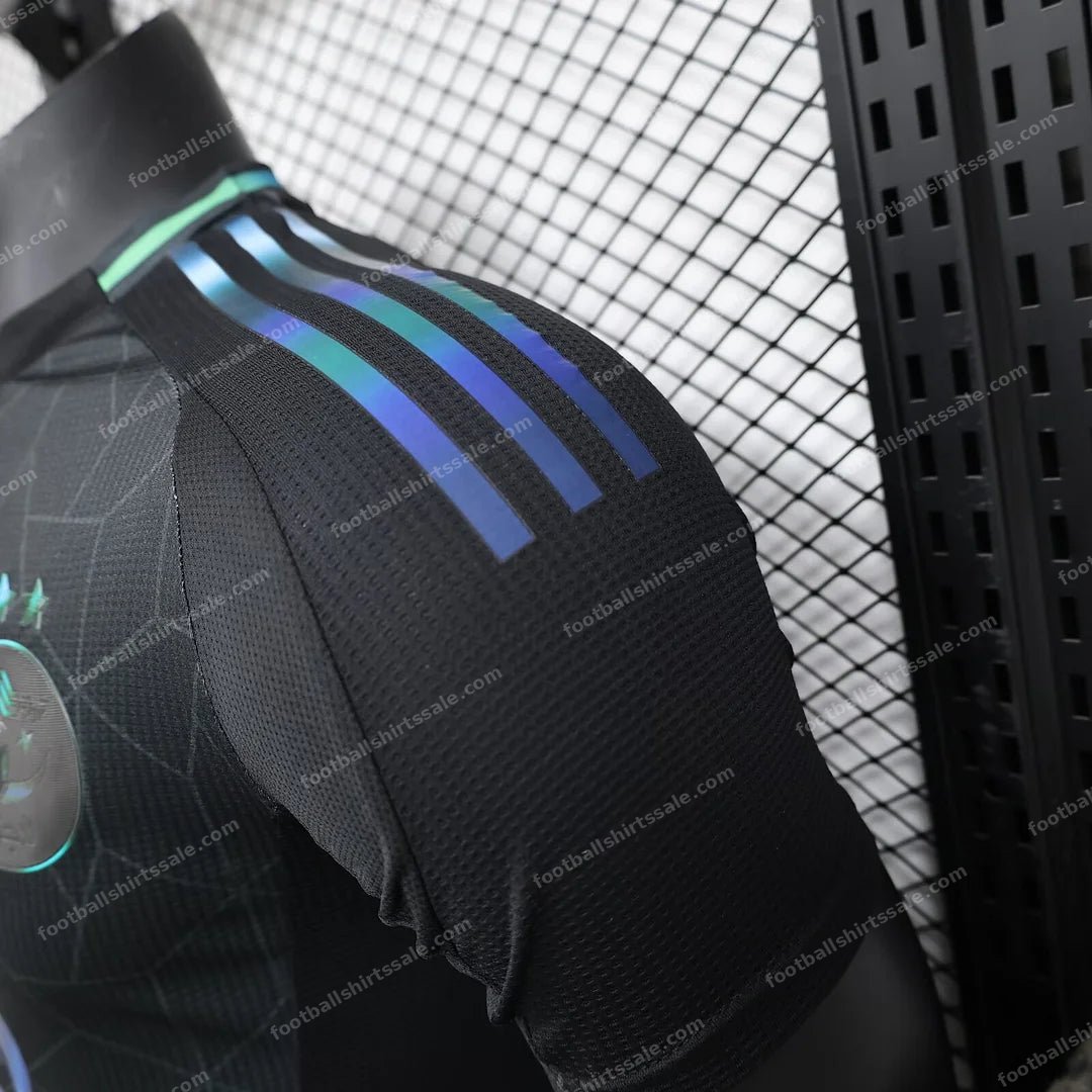 2024/2025 Player Version Algeria Special Edition Black Football Shirt 1:1 Thai Quality - Detail 5