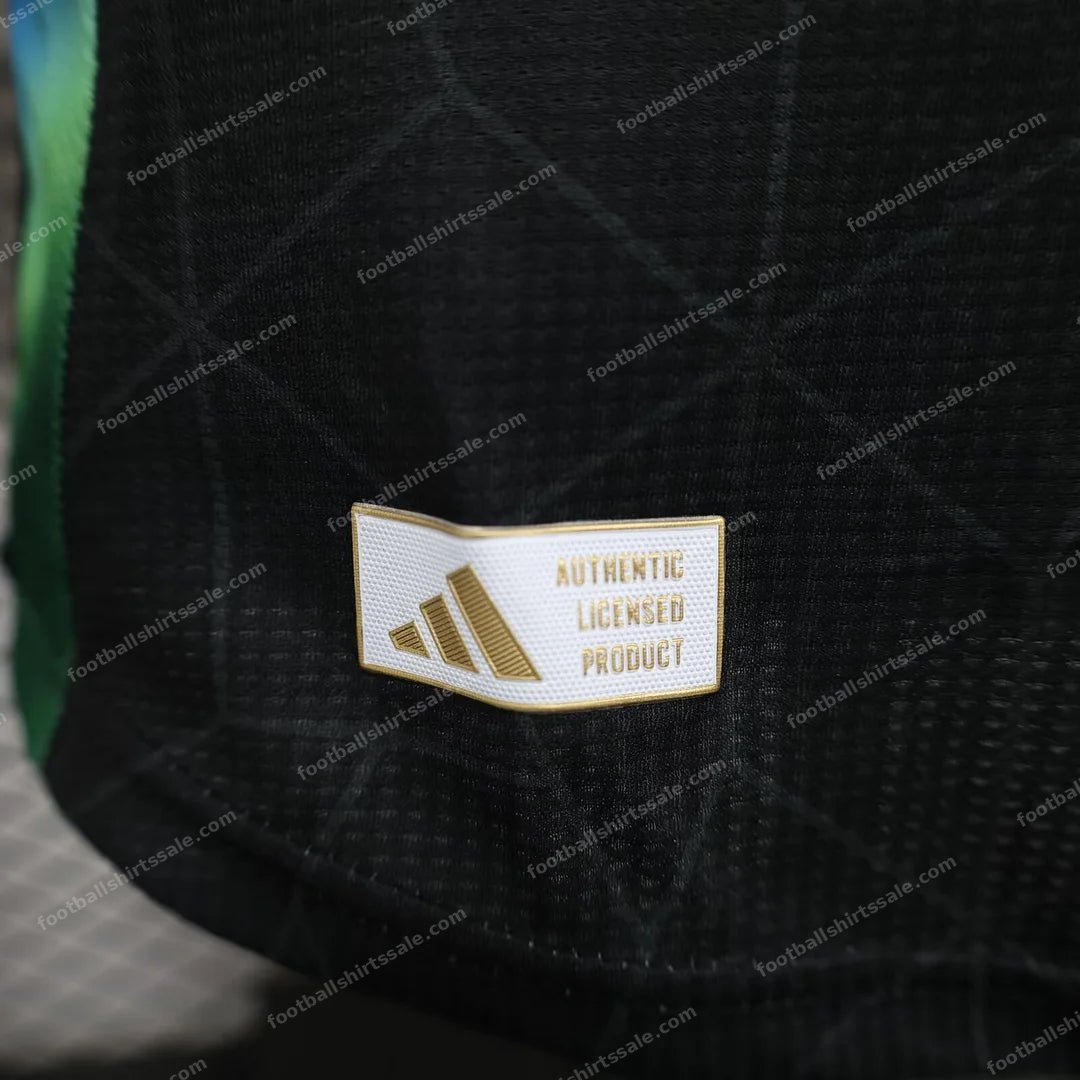 2024/2025 Player Version Algeria Special Edition Black Football Shirt 1:1 Thai Quality - Detail 8