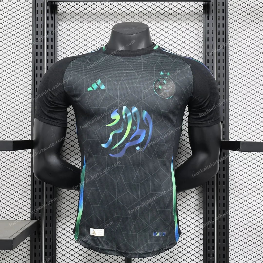 2024/2025 Player Version Algeria Special Edition Black Football Shirt 1:1 Thai Quality