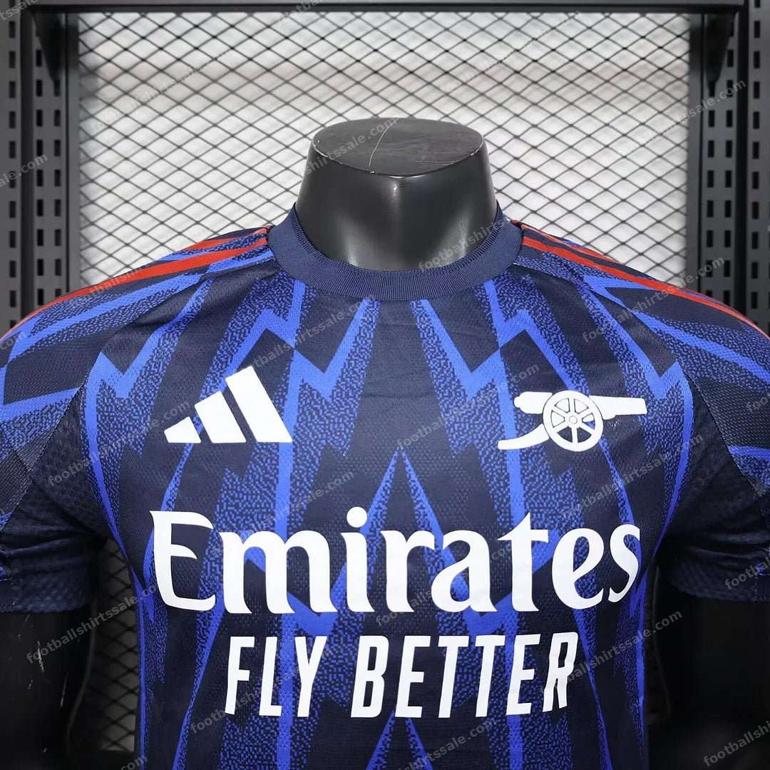 2025/2026 Player Version Arsenal Away Football Shirt - Detail 2