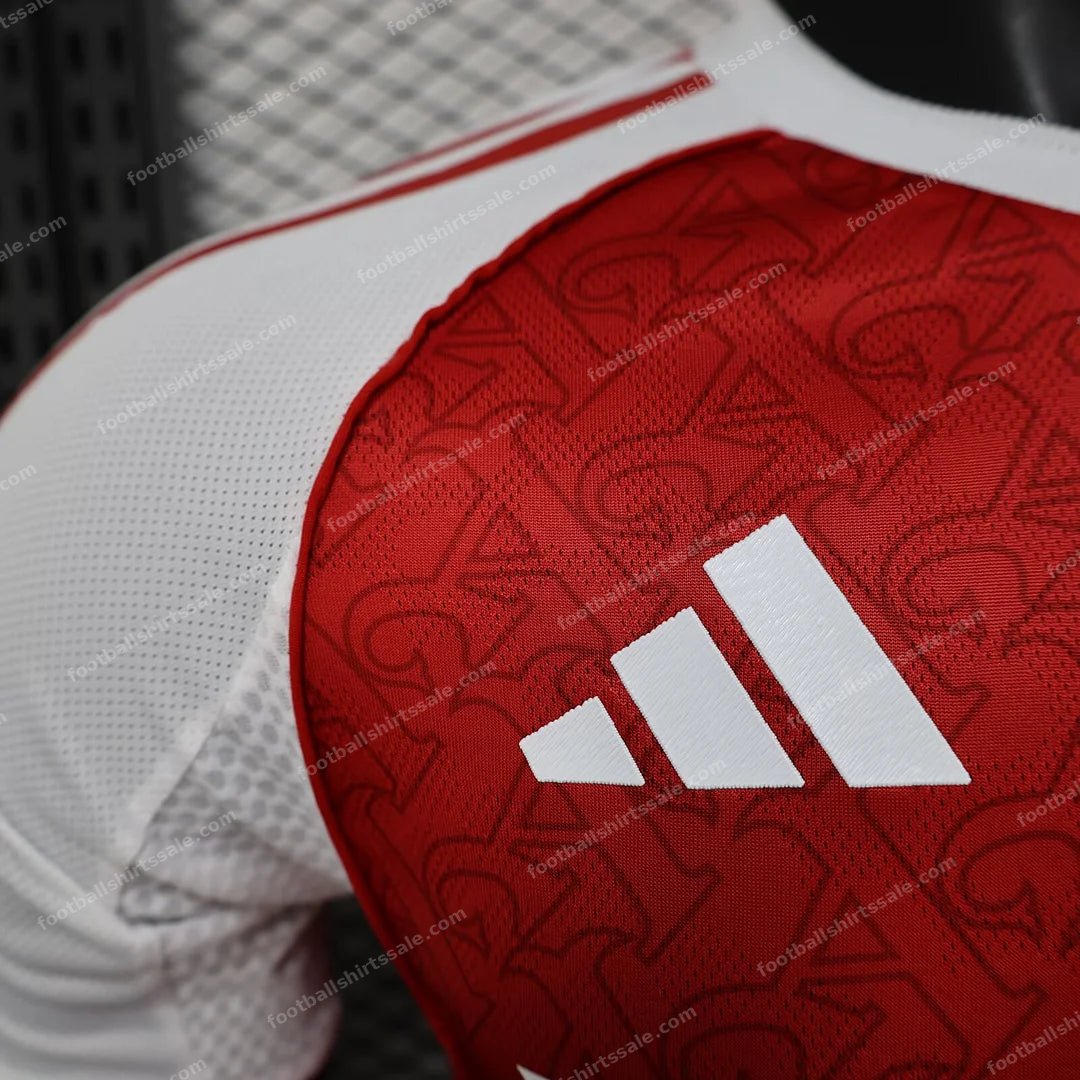 2025/2026 Player Version Arsenal Home Football Shirt - Detail 3