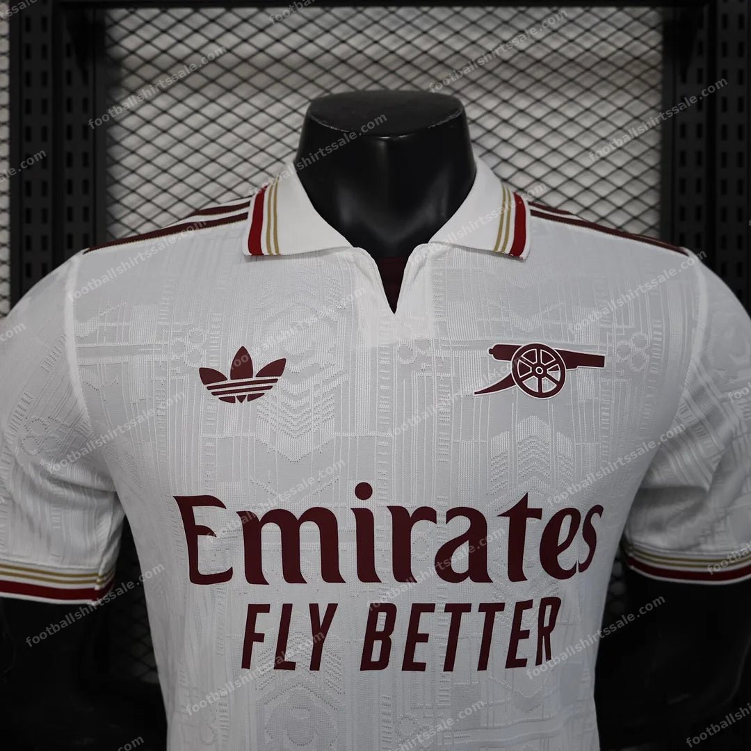 2025/2026 Player Version Arsenal Third Away Football Shirt - Detail 2