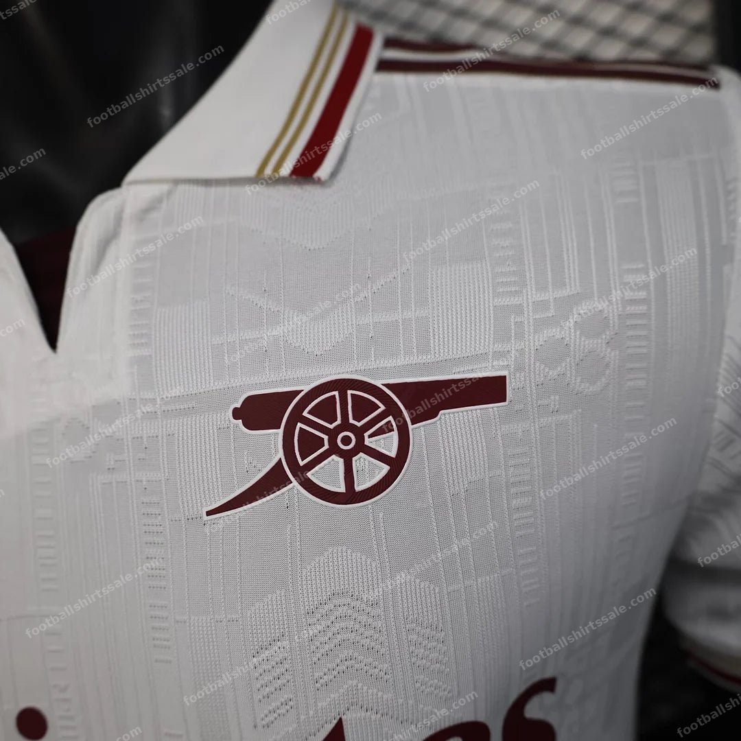 2025/2026 Player Version Arsenal Third Away Football Shirt - Detail 4