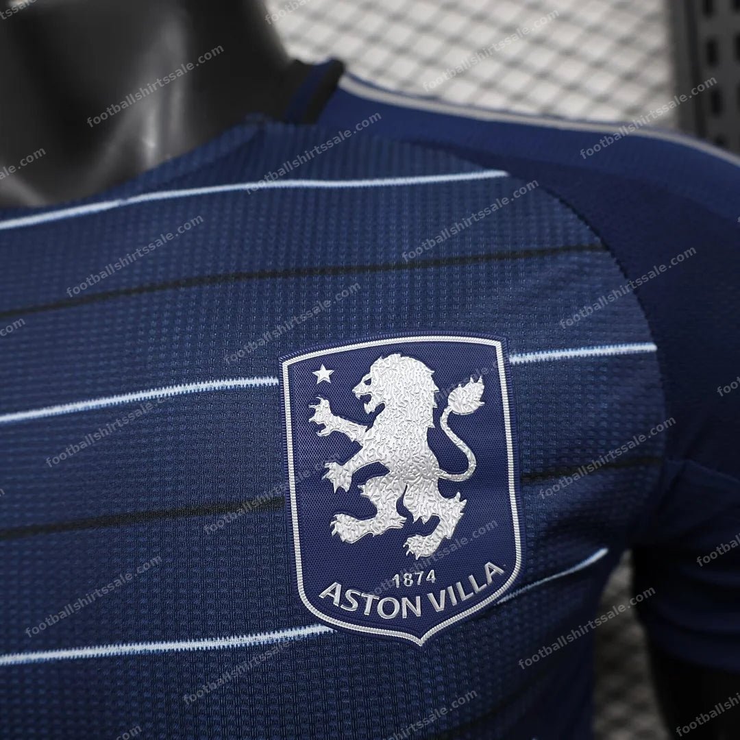 2024/2025 Player Version Aston Villa Third Away Football Shirt 1:1 - Detail 4