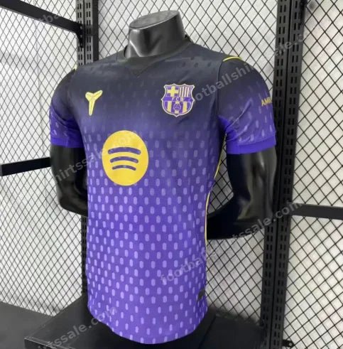 2026/2027 Player Version Barcelona Kobe Mamba Away Football Shirt - Detail 2
