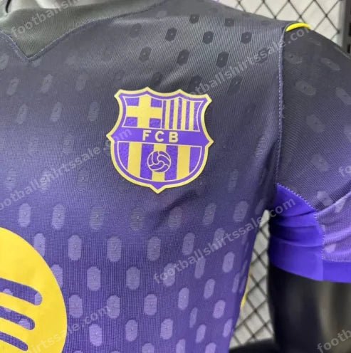 2026/2027 Player Version Barcelona Kobe Mamba Away Football Shirt - Detail 6