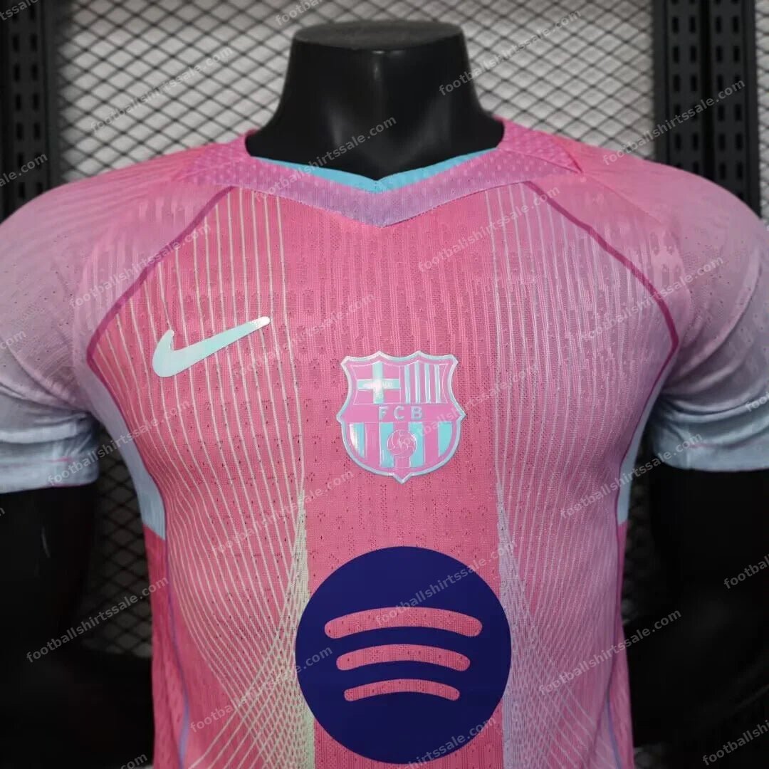 2025/2026 Player Version Barcelona Special Edition Football Shirt - Detail 2