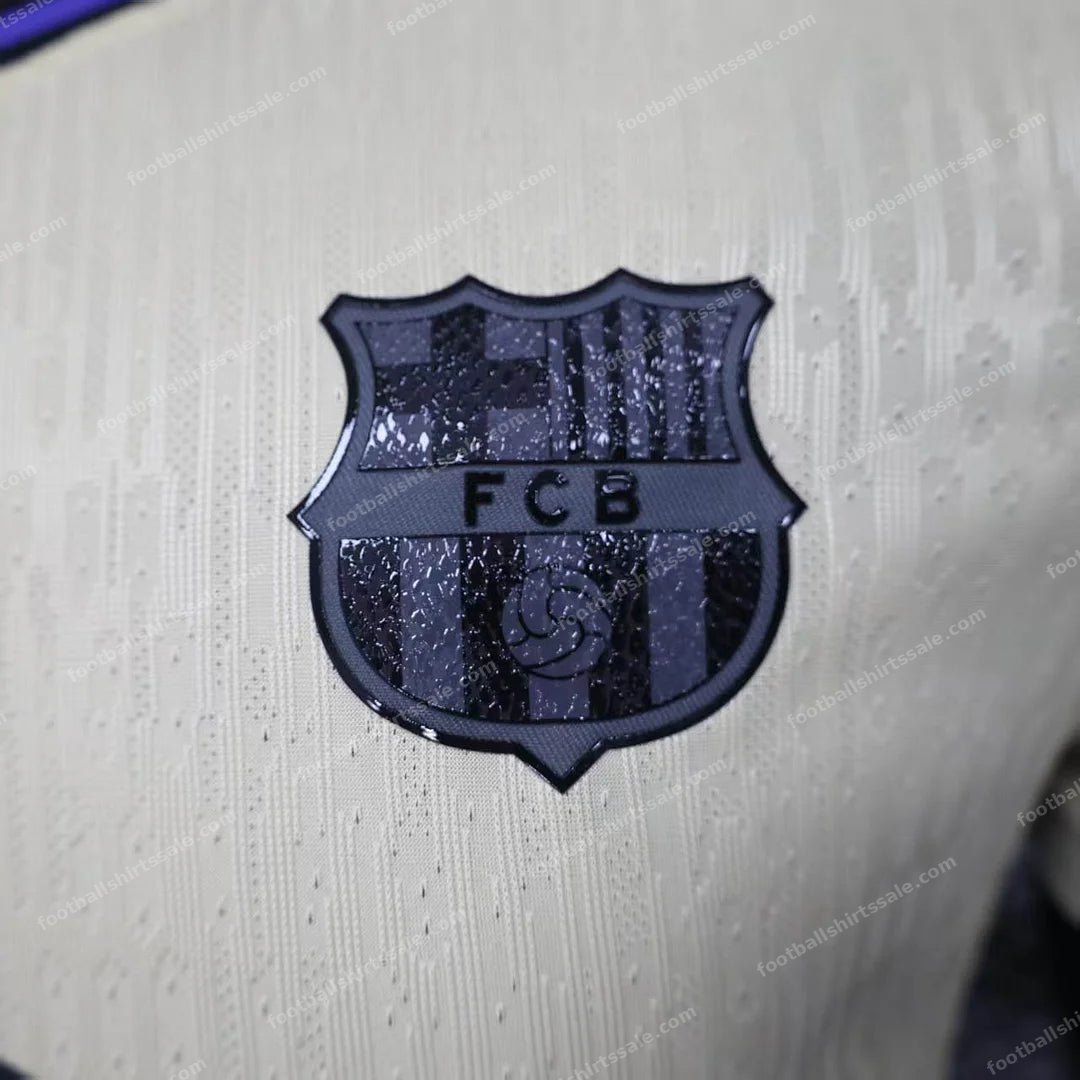 2025/2026 Player Version Barcelona x Kobe Bryant Away Football Shirt - Detail 6