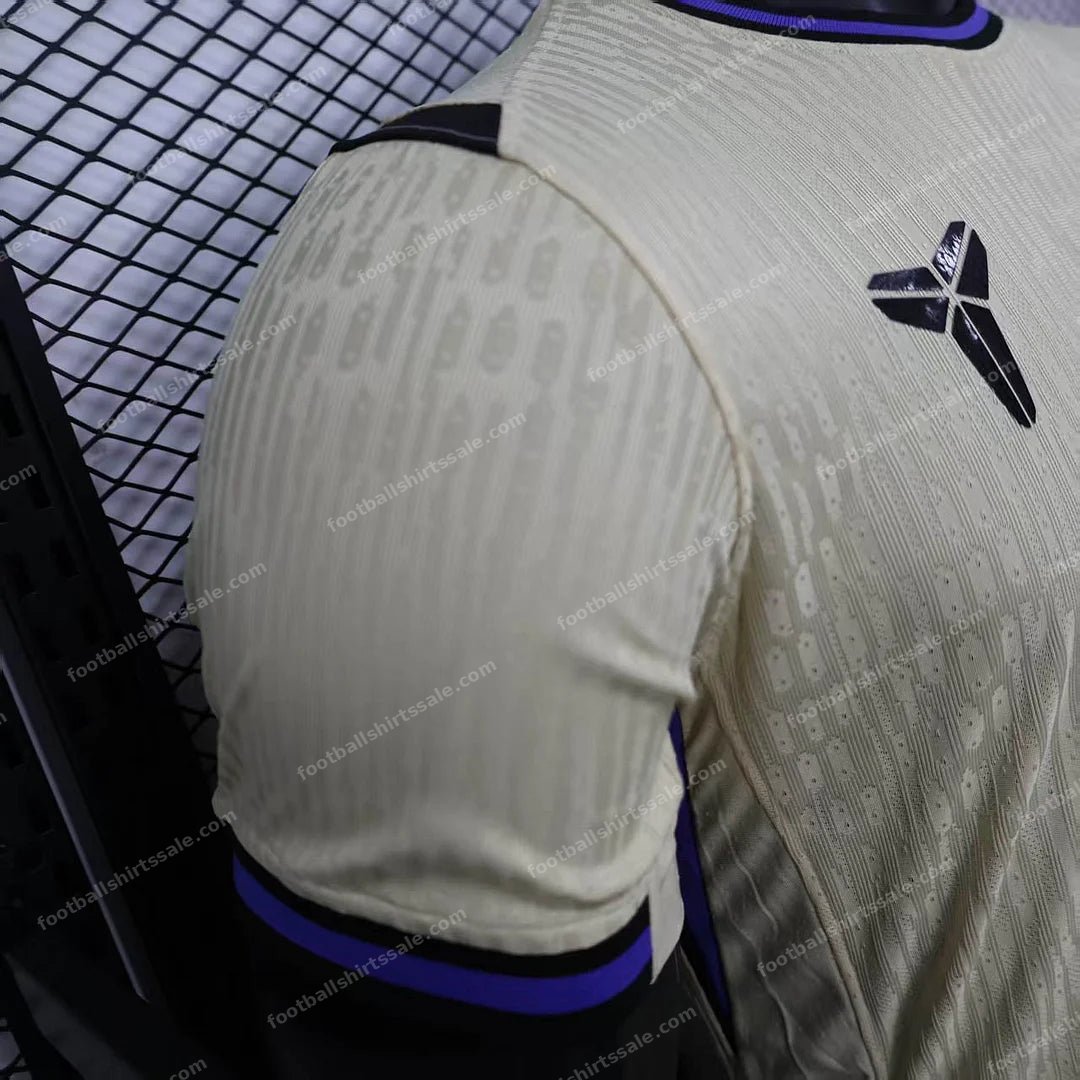 2025/2026 Player Version Barcelona x Kobe Bryant Away Football Shirt - Detail 7