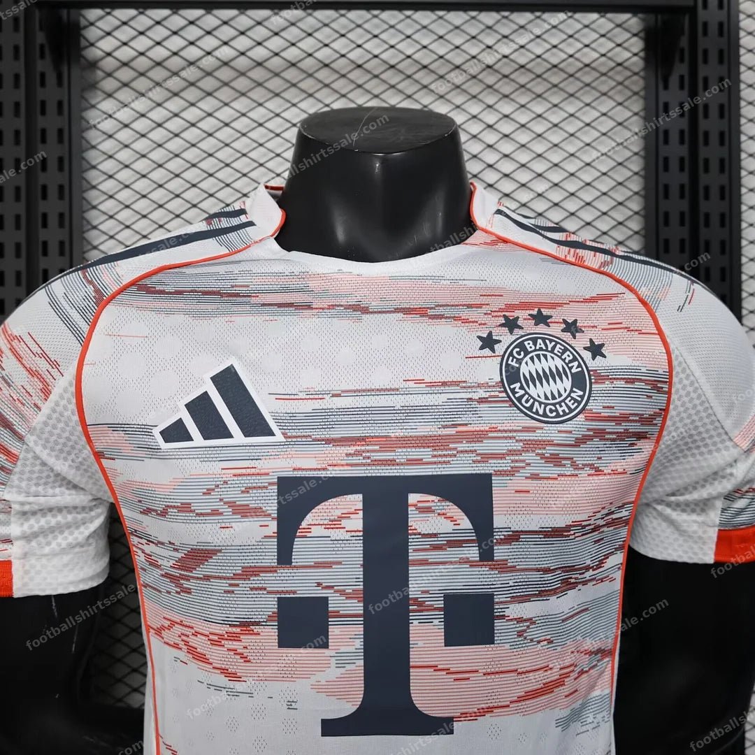 2025/2026 Player Version Bayern Munchen Away Football Shirt - Detail 2