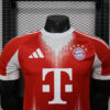 2025/2026 Player Version Bayern Munich Home Football Shirt - Detail 2