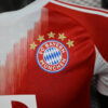 2025/2026 Player Version Bayern Munich Home Football Shirt - Detail 4