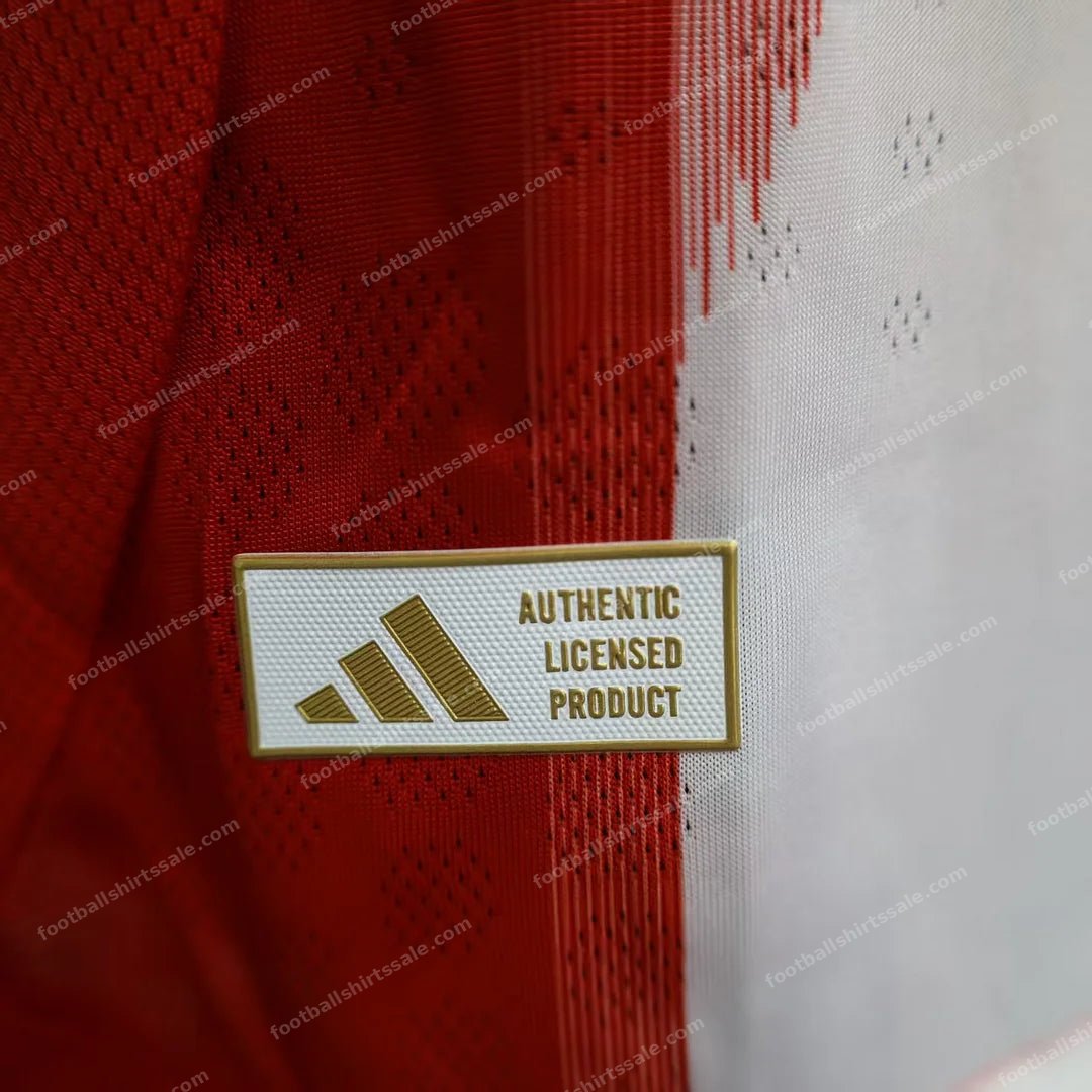 2025/2026 Player Version Bayern Munich Home Football Shirt - Detail 6