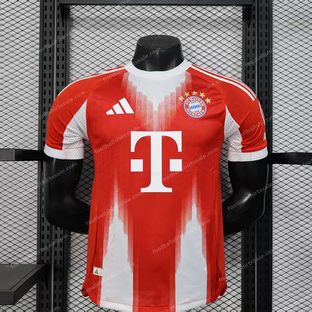 2025/2026 Player Version Bayern Munich Home Football Shirt
