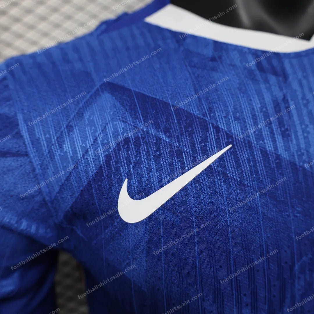 2025/2026 Player Version Chelsea Home Football Shirt - Detail 2