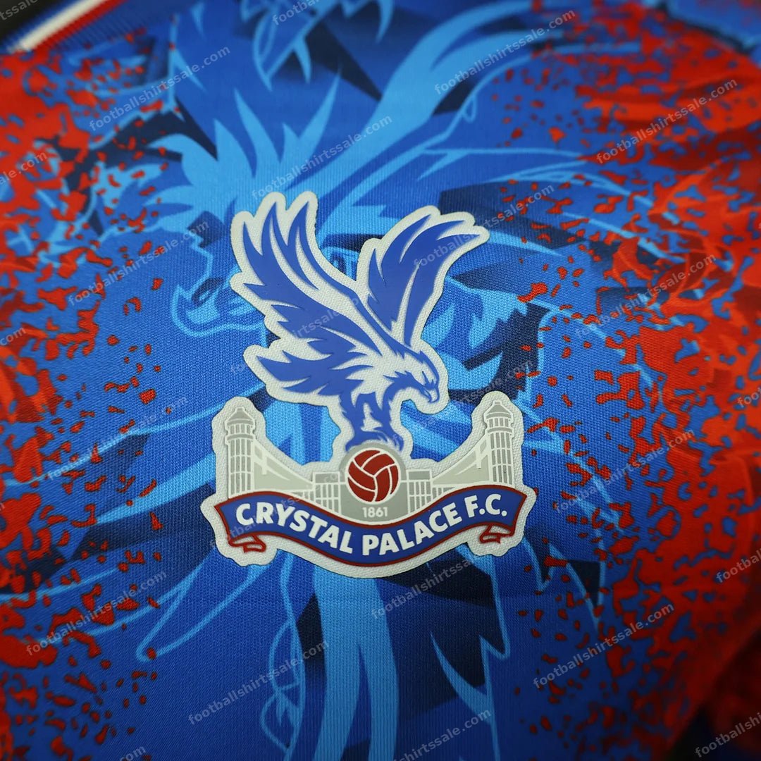 2024/2025 Player Version Crystal Palace Home Football Shirt 1:1 Thai Quality – Player Version - Detail 3