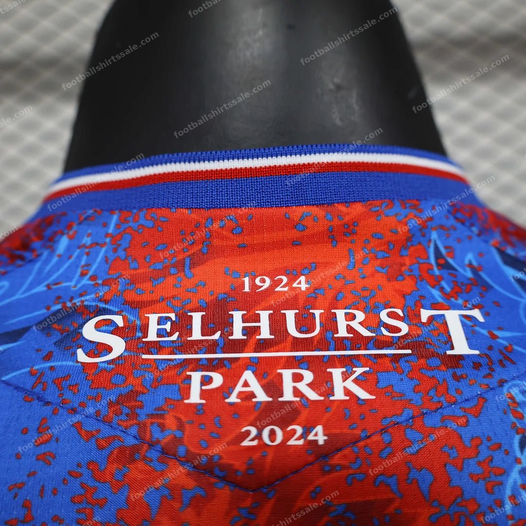 2024/2025 Player Version Crystal Palace Home Football Shirt 1:1 Thai Quality – Player Version - Detail 9