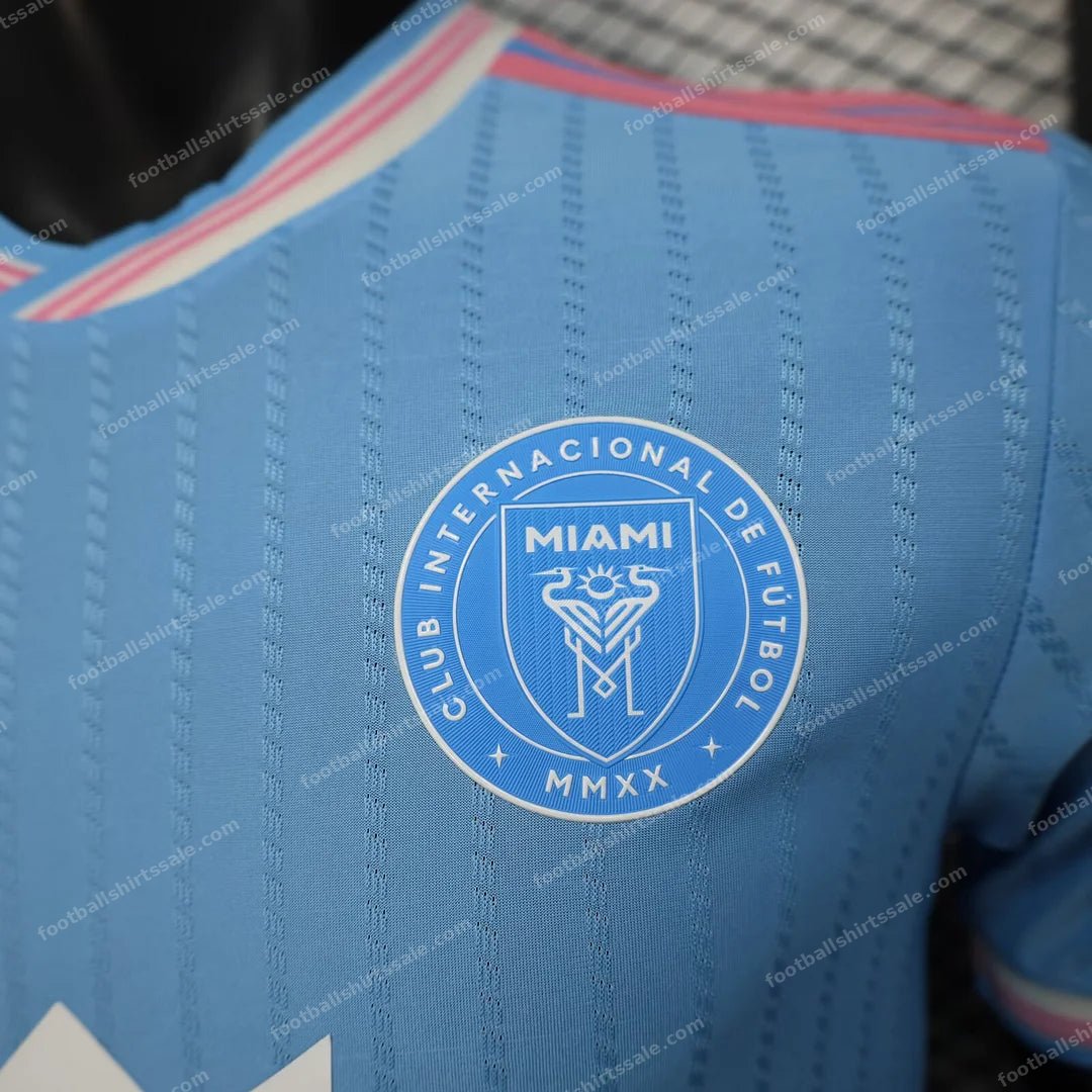2025/2026 Player Version Inter Miami Third Away Football Shirt - Detail 5