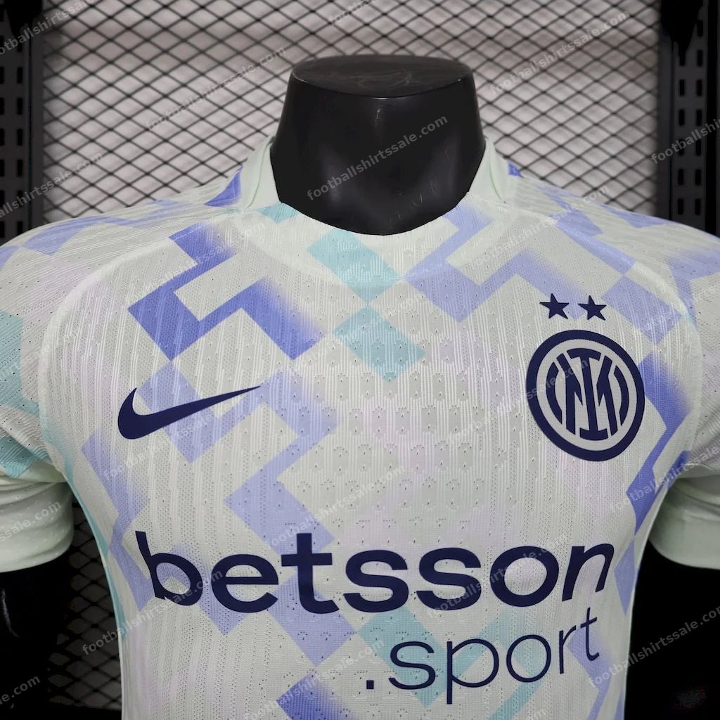 2025/2026 Player Version Inter Milan Away Football Shirt - Detail 2