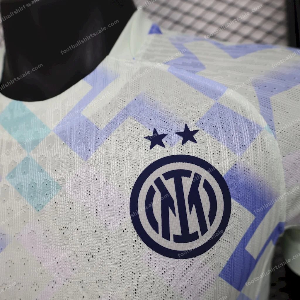 2025/2026 Player Version Inter Milan Away Football Shirt - Detail 4