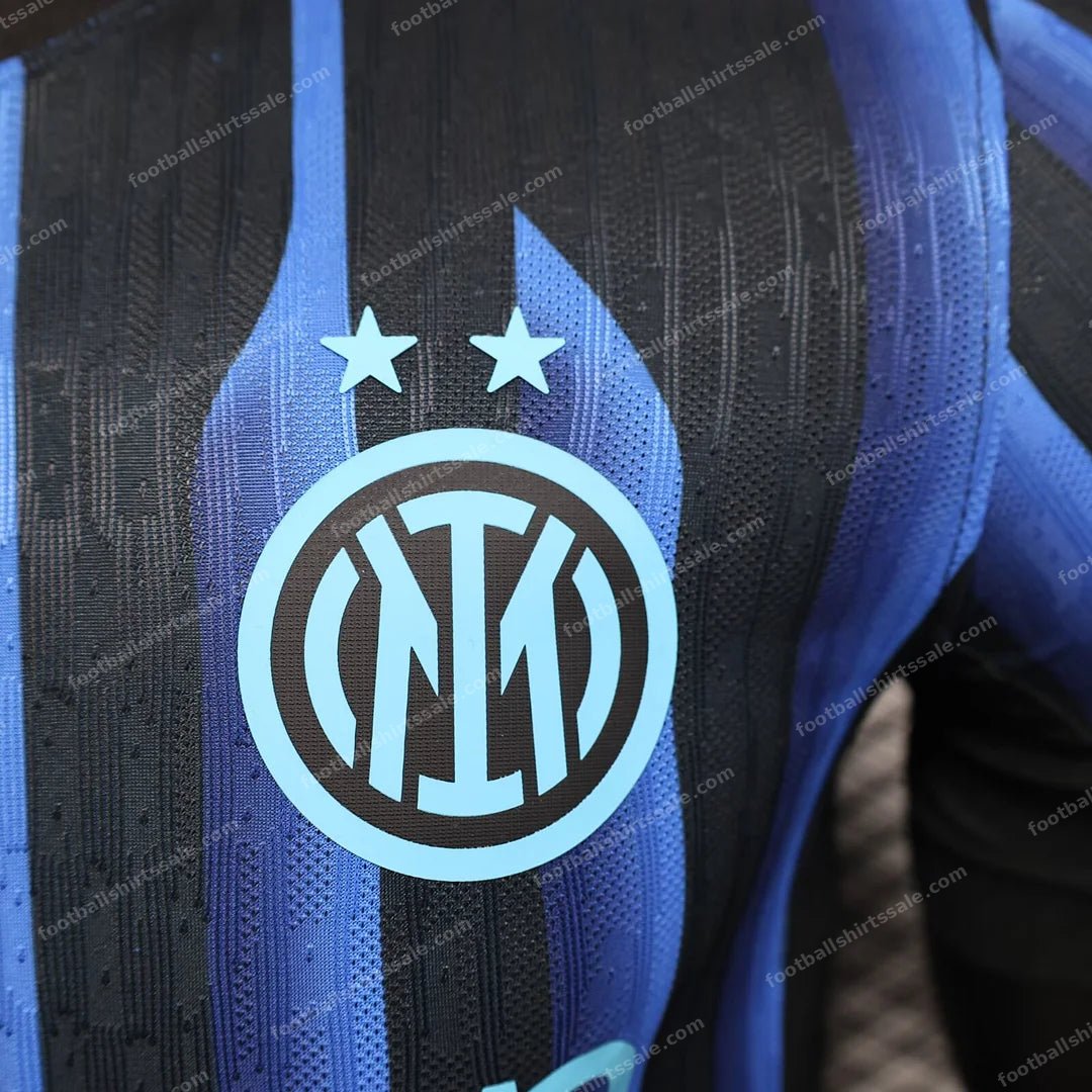2025/2026 Player Version Inter Milan Home Football Shirt - Detail 4