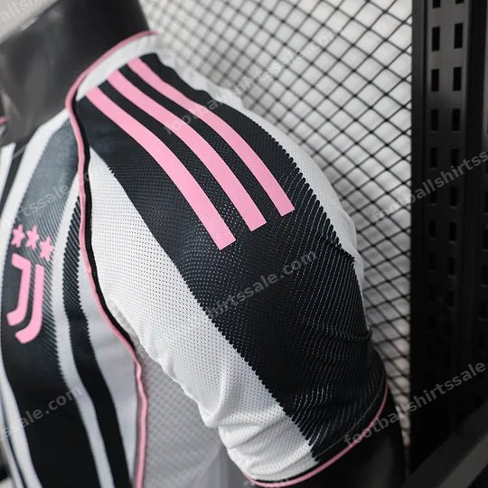 2025/2026 Player Version Juventus Home Football Shirt - Detail 5