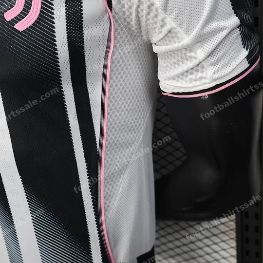 2025/2026 Player Version Juventus Home Football Shirt - Detail 6