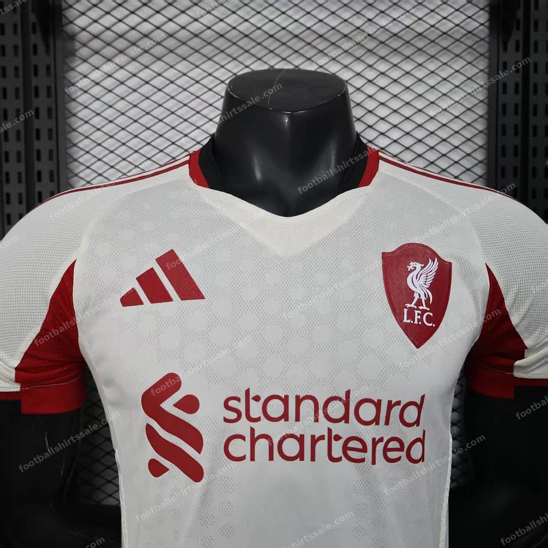 2025/2026 Player Version Liverpool Away Football Shirt - Detail 2