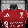 2025/2026 Player Version Liverpool Home Football Shirt - Detail 2
