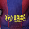 2025/2026 Player Version Long Sleeve Barcelona Home Football Shirt - Detail 6
