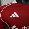 2025/2026 Player Version Long Sleeve Liverpool Home Football Shirt - Detail 3