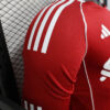 2025/2026 Player Version Long Sleeve Liverpool Home Football Shirt - Detail 6