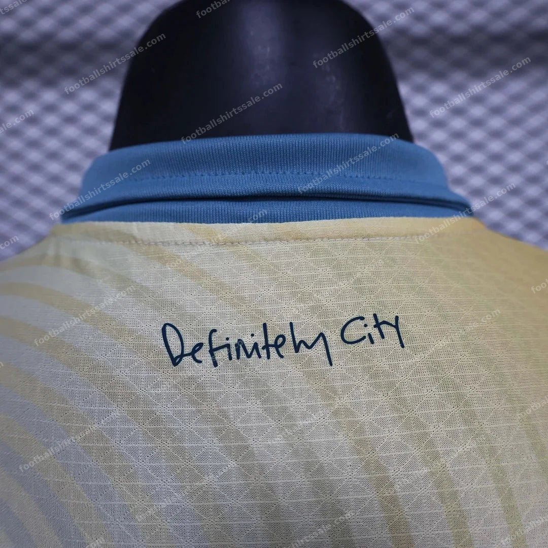 2024/2025 Player Version Manchester City Special Edition Football Shirt 1:1 Thai Quality – Player Version - Detail 7