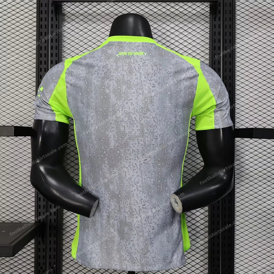 2025/2026 Player Version Manchester City Third Away Football Shirt - Detail 1