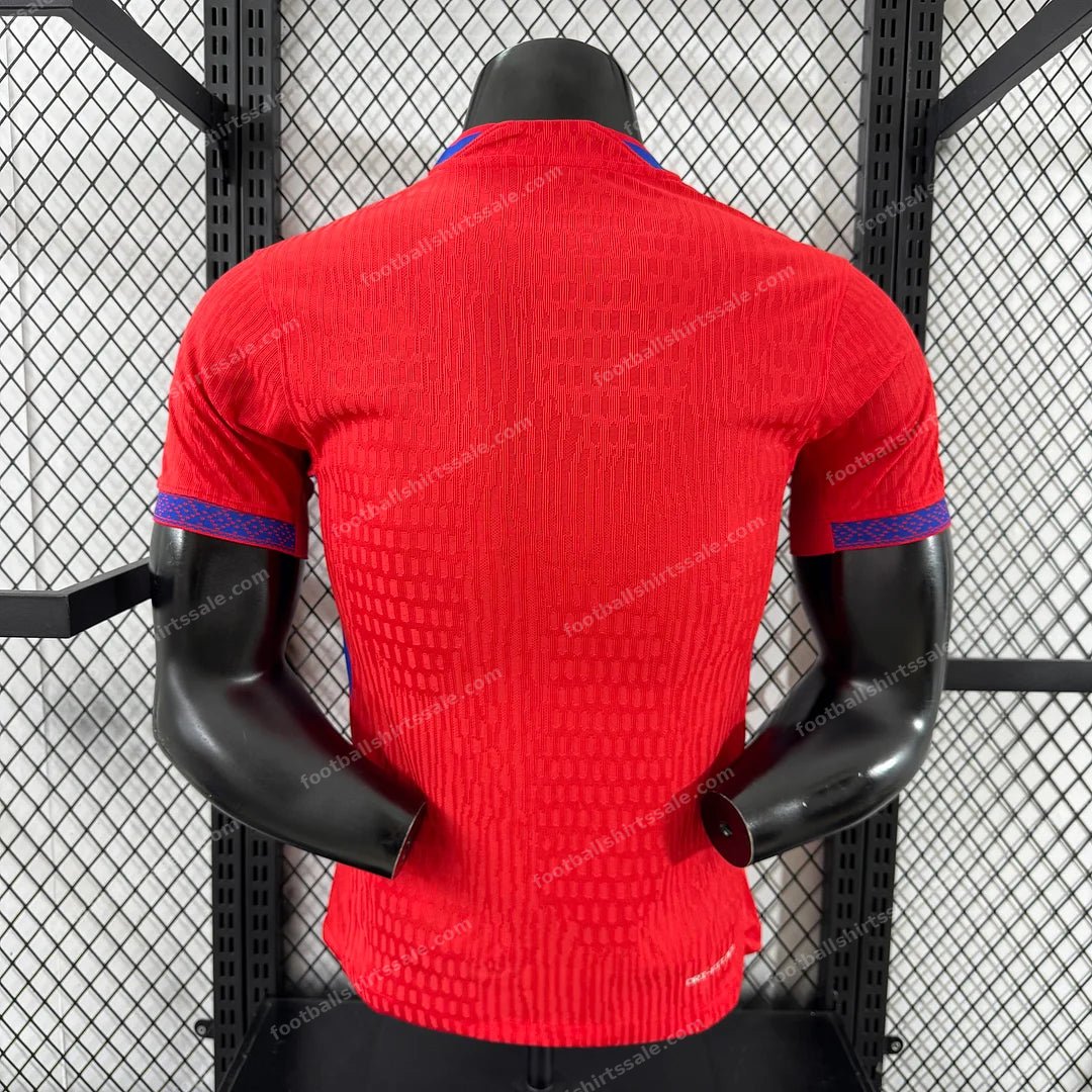 2025 Player Version Norway National Team Home Football Jersey - Detail 1
