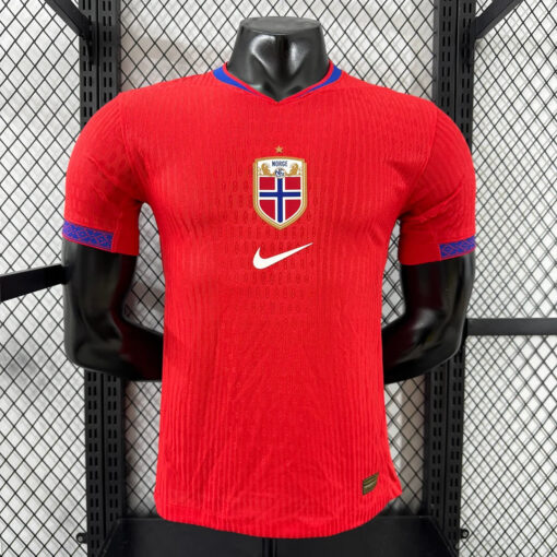 2025 Player Version Norway National Team Home Football Jersey